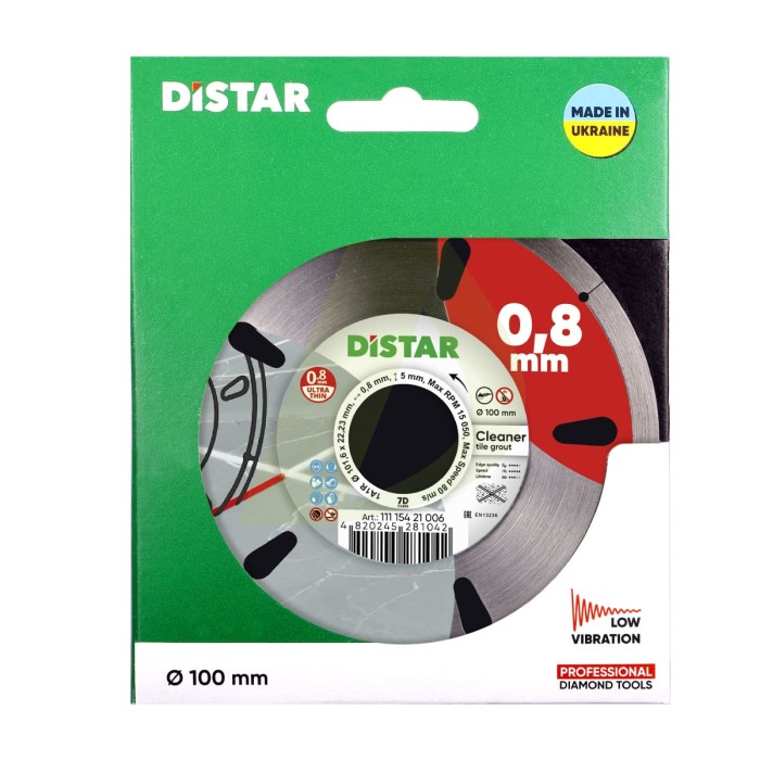 Круг алмазний вiдрiзний 1A1R 101,6x0,8/0,5x5x22,23 Cleaner Круг алмазний вiдрiзний 1A1R 101,6x0,8/0,5x5x22,23 Cleaner