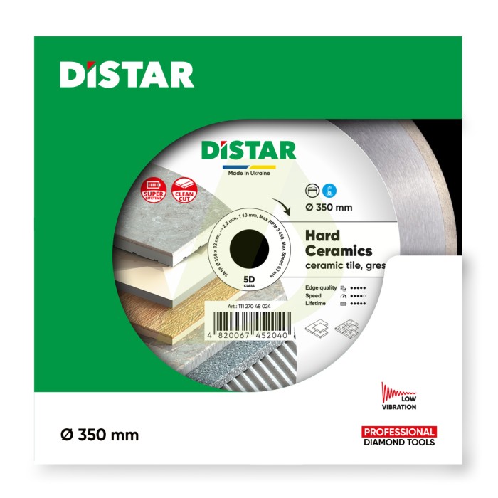 Круг алмазний вiдрiзний 1A1R 350x2,2/1,8x10x32 Hard ceramics Круг алмазний вiдрiзний 1A1R 350x2,2/1,8x10x32 Hard ceramics