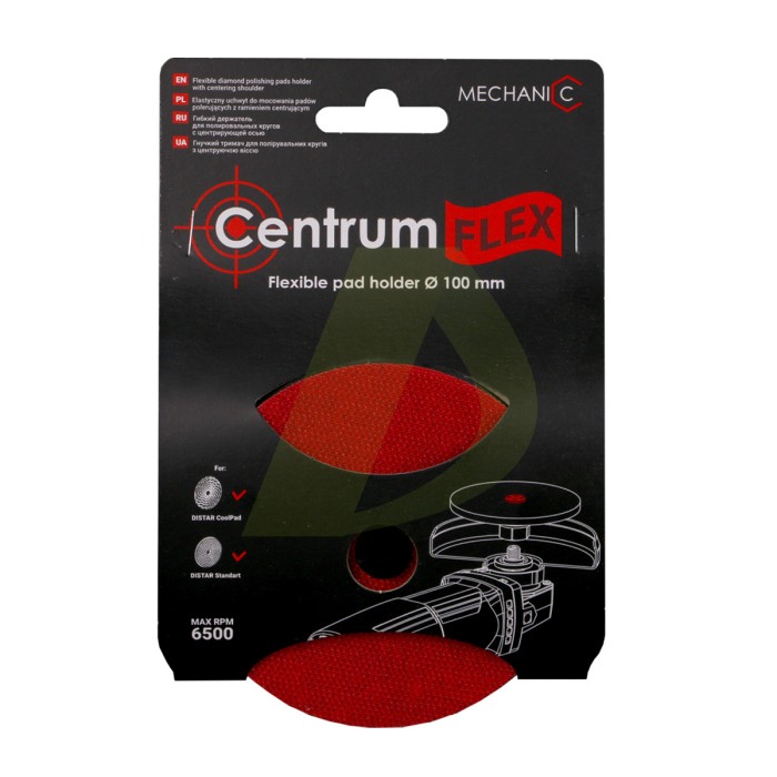 Держатели для алмазных полировальных кругов Тримач гумовий для полірувальних кругів D100*M14 CentrumFlex Держатели для алмазных полировальных кругов Тримач гумовий для полірувальних кругів D100*M14 CentrumFlex