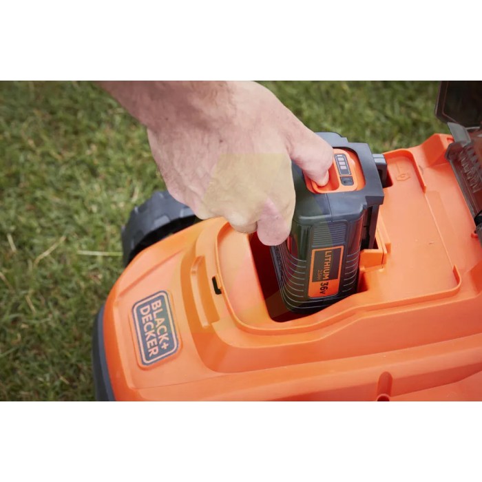 Акумуляторна газонокосарка BLACK+DECKER BCMW 3336L2 Акумуляторна газонокосарка BLACK+DECKER BCMW 3336L2