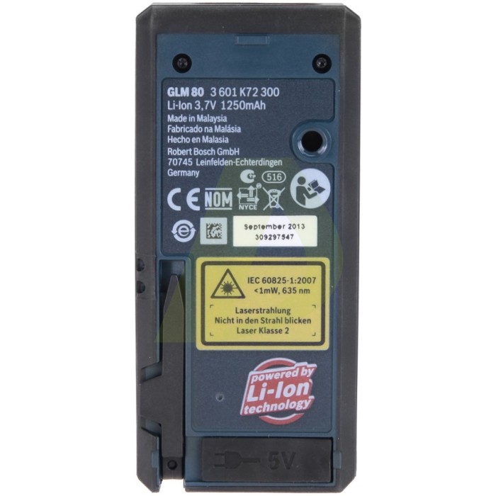 Лазерний далекомір BOSCH GLM 80 + R 60 Professional (0601072301) Лазерний далекомір BOSCH GLM 80 + R 60 Professional (0601072301)