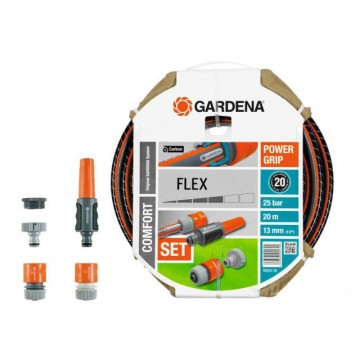 Шланг GARDENA Flex (1/2") 20 м с коннекторами (18034-20.000.00)