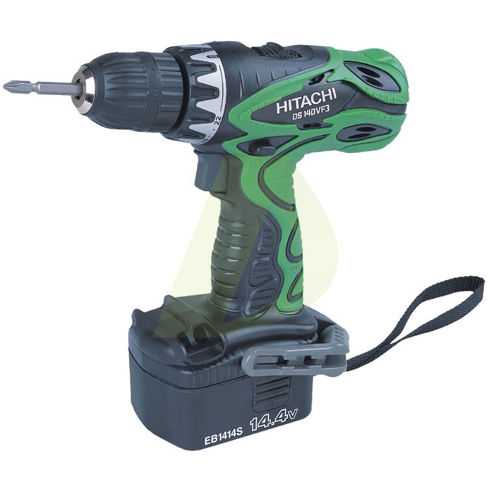 Акумуляторний шуруповерт HITACHI DS14DVF3 Акумуляторний шуруповерт HITACHI DS14DVF3