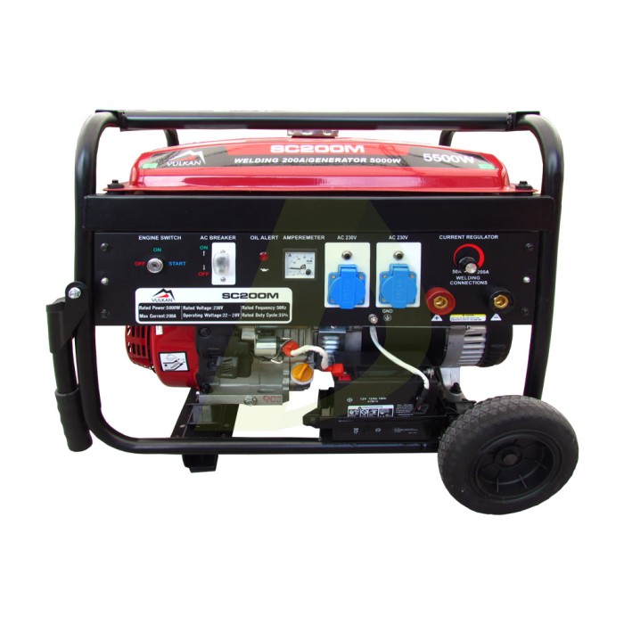 Генератор бензиновый VULKAN SC200M-II (со сварочным модулем) Генератор бензиновый VULKAN SC200M-II (со сварочным модулем)