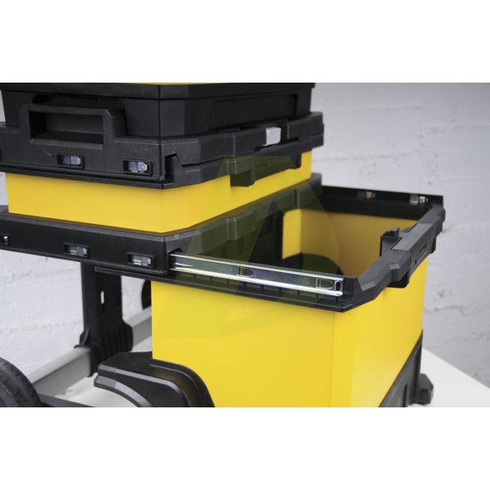 Ящик металлопластиковый на колесах STANLEY 1-95-621 Ящик металлопластиковый на колесах STANLEY 1-95-621