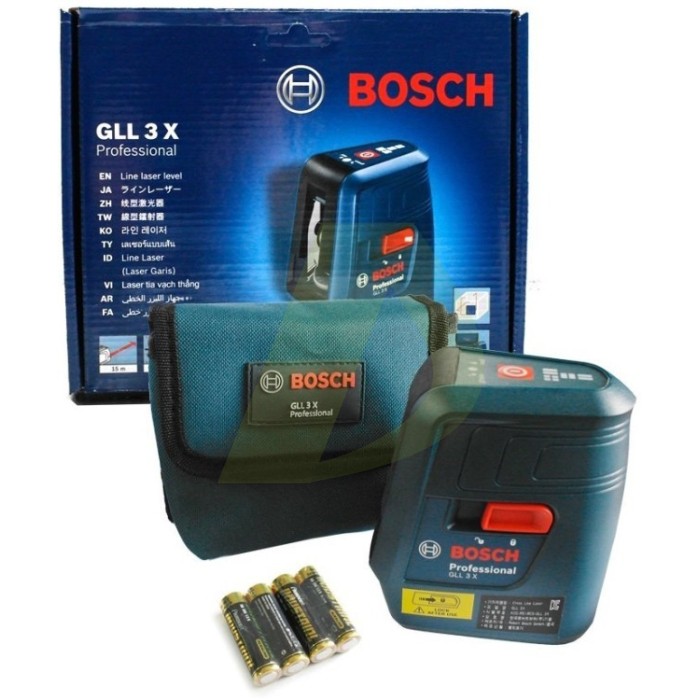 Лінійний лазер BOSCH GLL 3 ??X Professional (0601063CJ0) Лінійний лазер BOSCH GLL 3 ??X Professional (0601063CJ0)