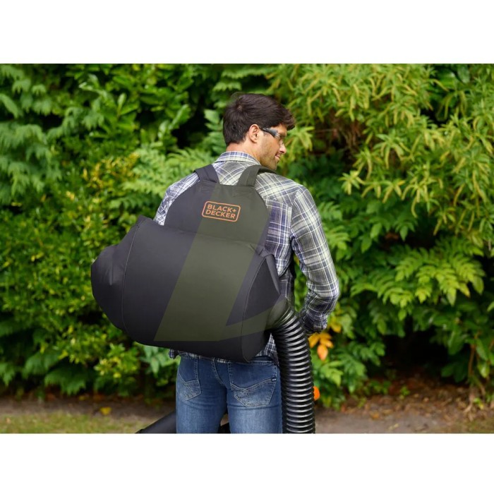 Воздуходув-пылесос электрический BLACK+DECKER BEBLV290 Воздуходув-пылесос электрический BLACK+DECKER BEBLV290