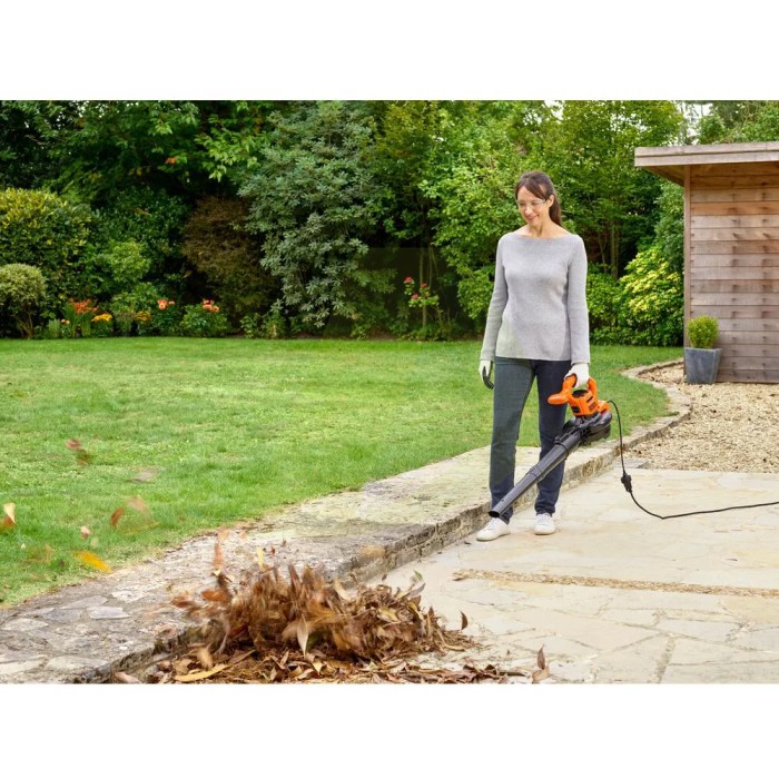 Воздуходув-пылесос электрический BLACK+DECKER BEBLV290 Воздуходув-пылесос электрический BLACK+DECKER BEBLV290