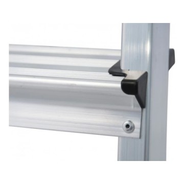 Стремянка односторонняя алюминиевая KRAUSE MultiGrip, 1 секция, 6 ступ., 2 м (126542)