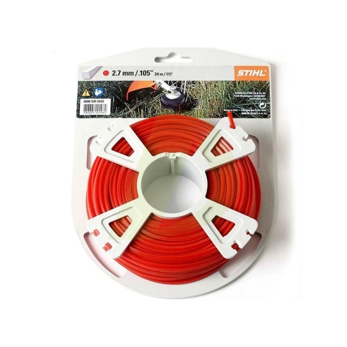 Жилка (тримерний корд) STIHL 2,7мм х 32 м квадратна (00009302642) Жилка (тримерний корд) STIHL 2,7мм х 32 м квадратна (00009302642)