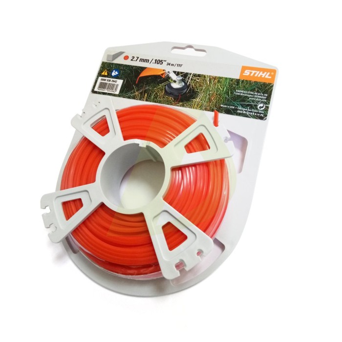 Жилка (тримерний корд) STIHL 2,7мм х 32 м квадратна (00009302642) Жилка (тримерний корд) STIHL 2,7мм х 32 м квадратна (00009302642)