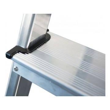 Лестница двусторонняя алюминиевая KRAUSE Dopplo, 2 секции, 7 ступ., 1,6 м (120434)