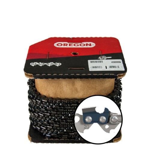 Цепь OREGON M20LPX MultiCut 0.325-1.3-462 (M20LPX025R) в бухте для бензопилы