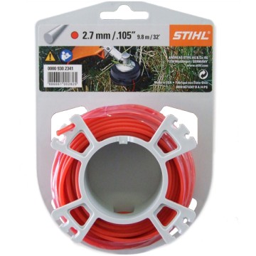 Жилка (триммерный корд) STIHL 2,7 мм х 9 м круглая (00009302341)