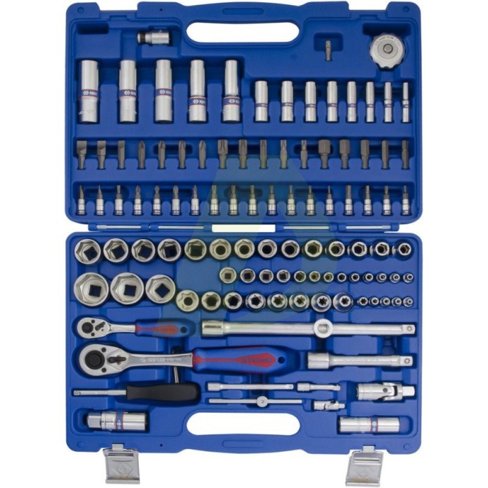 Набір інструментів універсальний KING TONY SC7510MR, 108 од. 1/4"+1/2" Набір інструментів універсальний KING TONY SC7510MR, 108 од. 1/4"+1/2"