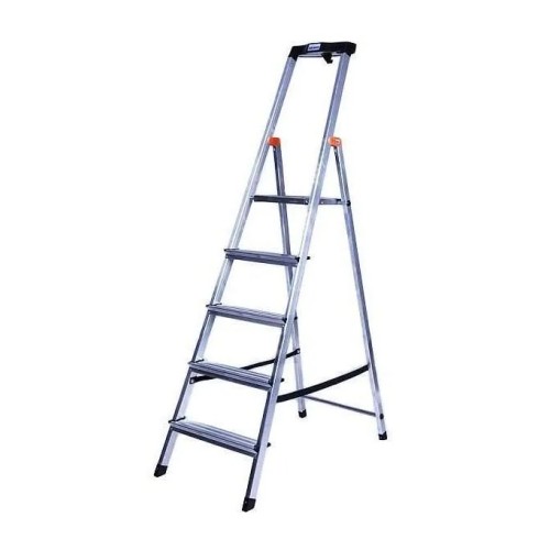 Стрем'янка одностороння алюмінієва KRAUSE Safety, 1 секція, 5 сход., 1,8 м (126337)