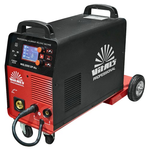 Зварювальний апарат VITALS Professional MIG 2000 LCD Alu Synergy (156989)