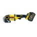 Акумуляторна кутова шліфмашина DeWALT DCG414NT