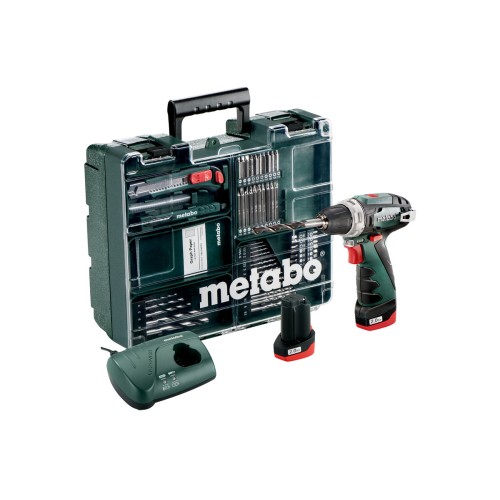 Акумуляторний шуруповерт METABO PowerMaxx BS Basic Mobile Workshop (600080880)