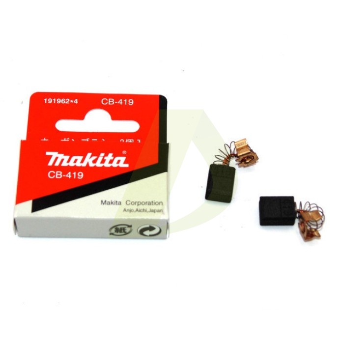 Вугільні щітки MAKITA CB-419 (191962-4) 2 шт. в комплекті Вугільні щітки MAKITA CB-419 (191962-4) 2 шт. в комплекті