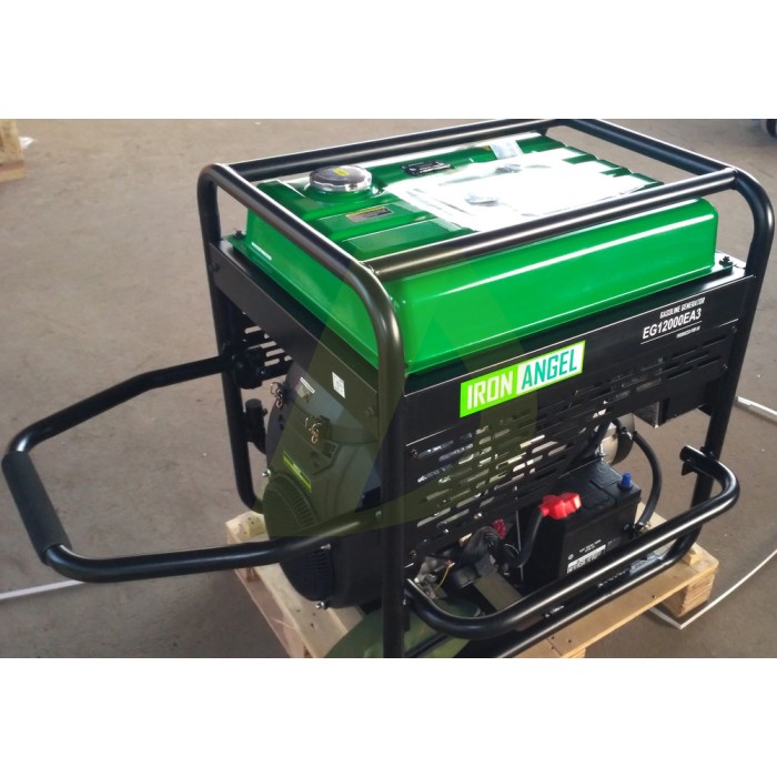 Генератор бензиновий IRON ANGEL EG12000EA3 (з блоком автоматики) Генератор бензиновий IRON ANGEL EG12000EA3 (з блоком автоматики)