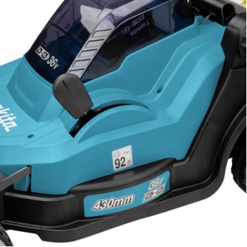 Аккумуляторная газонокосилка MAKITA DLM 432CT2