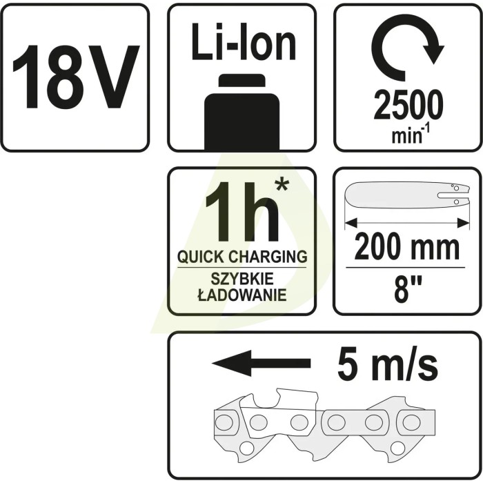 Аккумуляторный высоторез YATO YT-82837 (без аккумулятора) Аккумуляторный высоторез YATO YT-82837 (без аккумулятора)