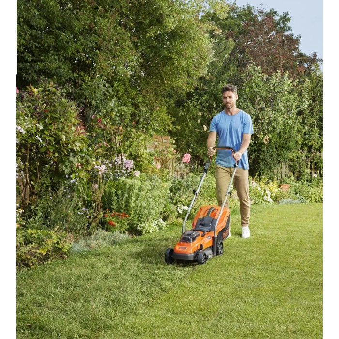 Аккумуляторная газонокосилка BLACK+DECKER BCMW 3336L1 Аккумуляторная газонокосилка BLACK+DECKER BCMW 3336L1