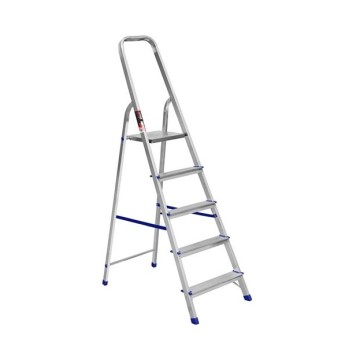 Стремянка односторонняя алюминиевая STARK SALW505, 1 секция, 5 ступ., 1 м (525150103)