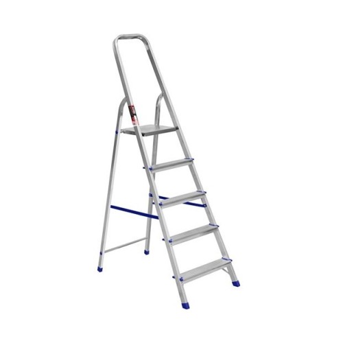 Стремянка односторонняя алюминиевая STARK SALW505, 1 секция, 5 ступ., 1 м (525150103)