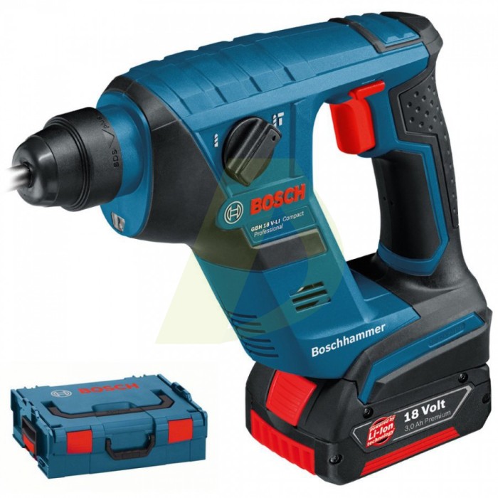 Аккумуляторный перфоратор BOSCH GBH 18 V-LI Compact (0611905303) Аккумуляторный перфоратор BOSCH GBH 18 V-LI Compact (0611905303)