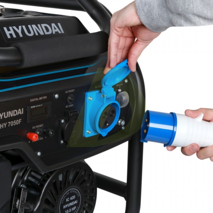 Генератор бензиновый HYUNDAI HHY 7050F Генератор бензиновый HYUNDAI HHY 7050F