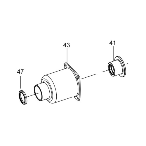 Корпус ударного механизма в сборе KING TONY (33832-CTK5) для 33832-180