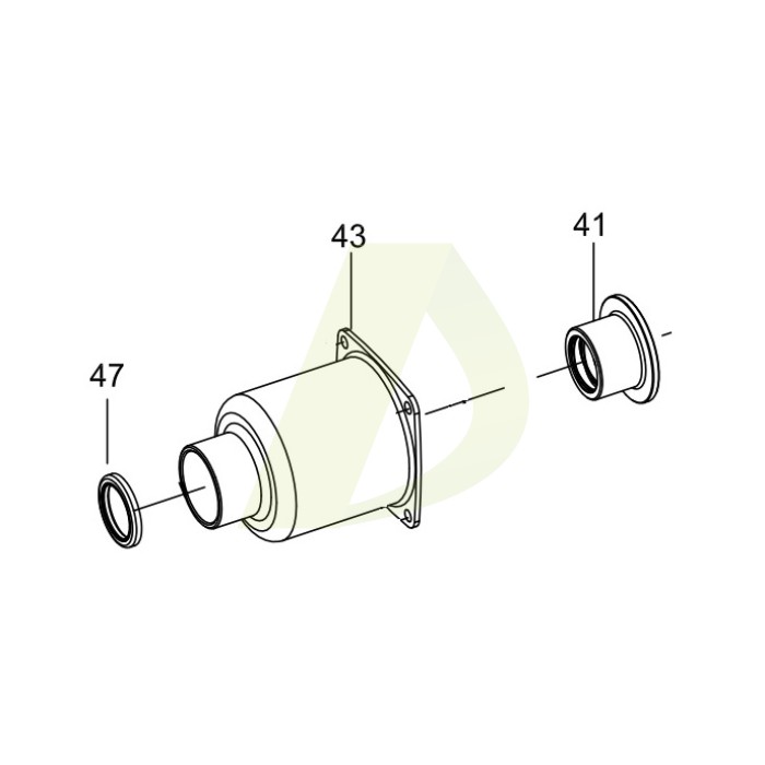 Корпус ударного механизма в сборе KING TONY (33832-CTK5) для 33832-180 Корпус ударного механизма в сборе KING TONY (33832-CTK5) для 33832-180