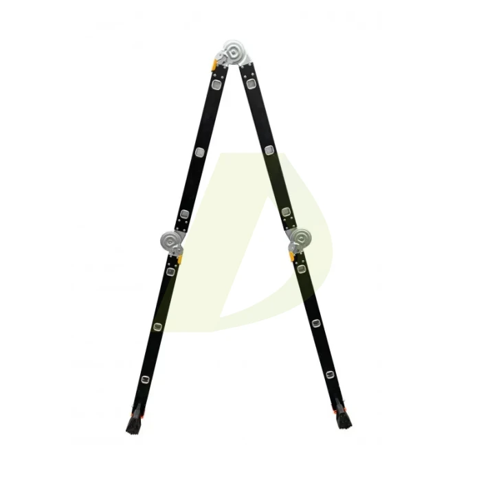 Драбина-трансформер алюмінієва GTM KMP404A, 4 секції, 3 сход., 1,1-4,6 м (39136) Драбина-трансформер алюмінієва GTM KMP404A, 4 секції, 3 сход., 1,1-4,6 м (39136)