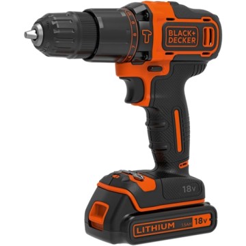 Шуруповерт BLACK+DECKER BDCHD18KB