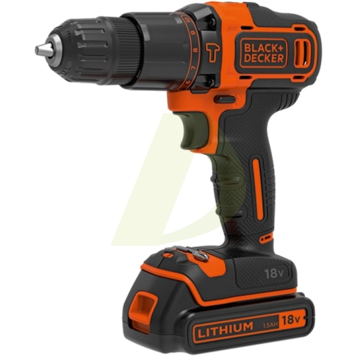 Шуруповерт BLACK+DECKER BDCHD18KB Шуруповерт BLACK+DECKER BDCHD18KB