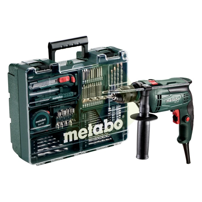 Дрель METABO SBE 650 SET (600671870) Дрель METABO SBE 650 SET (600671870)