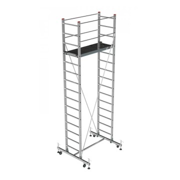 Помост алюминиевый Vulkan 7515-T, 2 секции, 15 ступ., 4 м (39274)