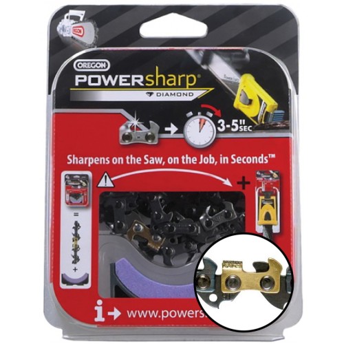 Цепь OREGON 91PS PowerSharp 3/8-1.3-56 (PS56E) для бензопилы, электропилы