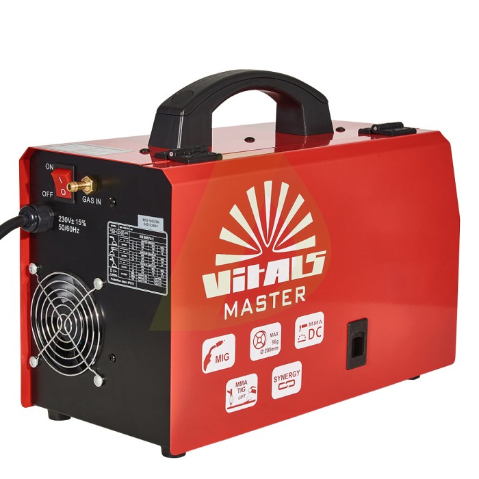 Зварювальний апарат VITALS Master MIG 1400 SN (152923) Зварювальний апарат VITALS Master MIG 1400 SN (152923)