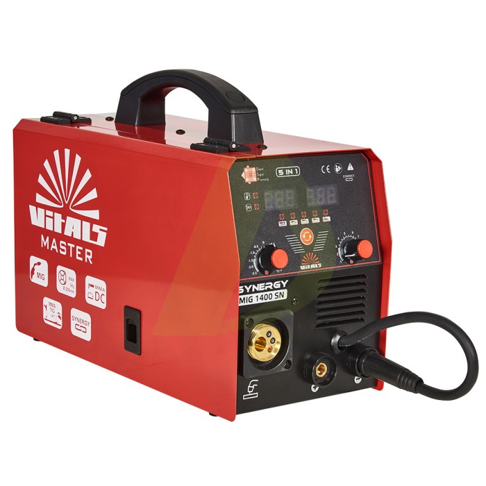 Зварювальний апарат VITALS Master MIG 1400 SN (152923) Зварювальний апарат VITALS Master MIG 1400 SN (152923)