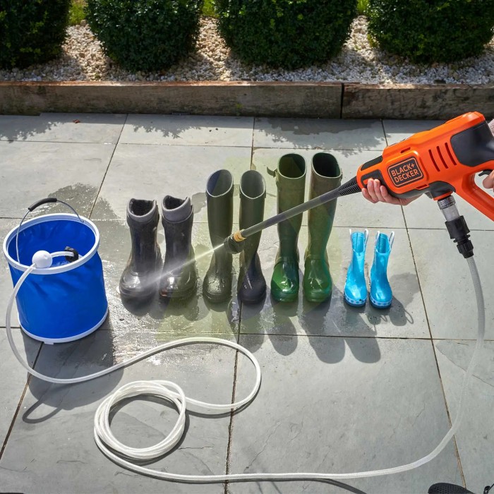 Аккумуляторная мойка высокого давления BLACK+DECKER BCPC18B Аккумуляторная мойка высокого давления BLACK+DECKER BCPC18B