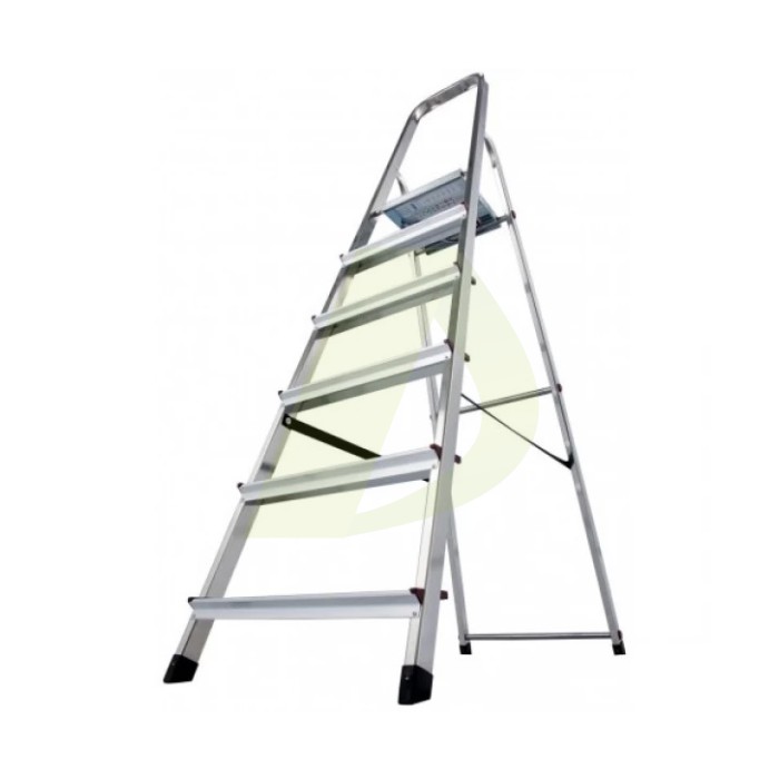 Стремянка односторонняя алюминиевая KRAUSE Corda, 1 секция, 6 ступ., 1,9 м (000736) Стремянка односторонняя алюминиевая KRAUSE Corda, 1 секция, 6 ступ., 1,9 м (000736)