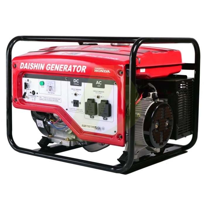 Генератор бензиновый DAISHIN SGB7001HSa Генератор бензиновый DAISHIN SGB7001HSa