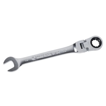 Ключ комбинированный с карданом и трещоткой KING TONY 373010M, 10 мм