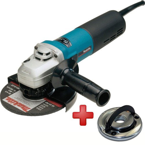 Угловая шлифмашина MAKITA 9565 CVR +безключевая гайка