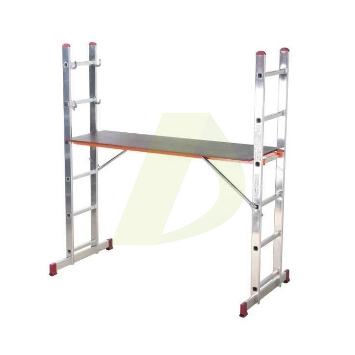 Помост алюминиевый KRAUSE Corda, 2 секции, 6 ступ., 2,7-4,5 м (082015) Помост алюминиевый KRAUSE Corda, 2 секции, 6 ступ., 2,7-4,5 м (082015)