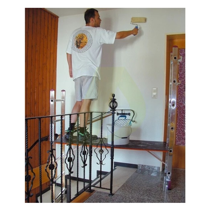 Помост алюминиевый KRAUSE Corda, 2 секции, 6 ступ., 2,7-4,5 м (082015) Помост алюминиевый KRAUSE Corda, 2 секции, 6 ступ., 2,7-4,5 м (082015)