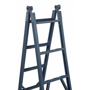 Драбина двостороння шарнірна, діелектрична ЗІО ДСПСД-6/3, 2 секції, 18 сход., 6 м (48240600)